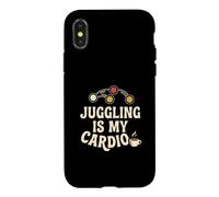 Custodia per iPhone X/XS Giocoleria è il mio giocoliere acrobatico motivazionale divertente cardio