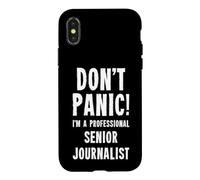 Custodia per iPhone X/XS Giornalista senior