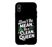 Custodia per iPhone X/XS Giornata della Terra sui cambiamenti climatici - Non essere inteso come una regina pulita
