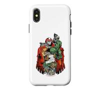 Custodia per iPhone X/XS Giudice Dredd Drop Your Weapons Creeps! Retro 2000 AD Comic