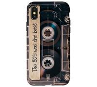 Custodia per iPhone X/XS Gli anni '80 è stato il miglior mix di cassette retrò nostalgia