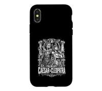 Custodia per iPhone X/XS Gli imperi di Cesare e Cleopatra condividono un trono