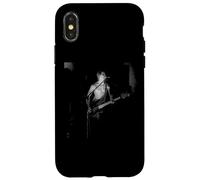 Custodia per iPhone X/XS Gli Stranglers Live JJ Burnel Era Bianco E Nero 1978