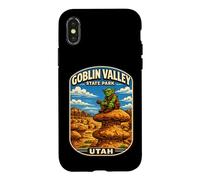 Custodia per iPhone X/XS Goblin Valley State Park Utah Deserto Hoodoo Rock