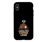 Custodia per iPhone X/XS Golden Hour Hunter - Fotografia di viaggio con luce dorata