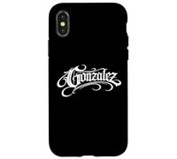 Custodia per iPhone X/XS Gonzalez Cognome Family Pride Heritage Cognome Latino Love