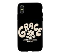 Custodia per iPhone X/XS Grace ti trova dove sei cristiano religioso