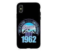 Custodia per iPhone X/XS Grande da luglio 1962 64° compleanno frase 64 anni