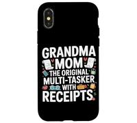 Custodia per iPhone X/XS GRANDMA MOM I VE SEEN IT ALL AND I STILL BROUGHT EXTRA WIPES