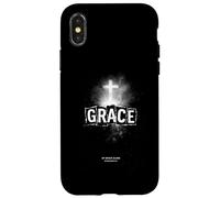 Custodia per iPhone X/XS Grazia per grazia solo efesini 2 8 croce