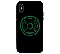 Custodia per iPhone X/XS Green Lantern Green Flame Logo