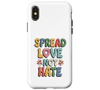 Custodia per iPhone X/XS Groovy, Amore, Gentilezza