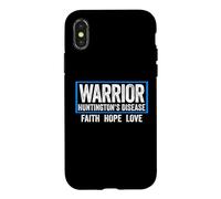 Custodia per iPhone X/XS Guerriero della Malattia di Huntington - Consapevolezza della Malattia di Huntington