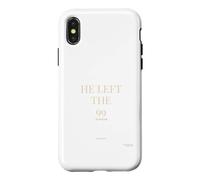 Custodia per iPhone X/XS Ha lasciato il 99 | Lost Sheep Bibbia Verse Design
