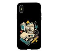 Custodia per iPhone X/XS HALF PAGE HERO Laboratorio Zine Carta