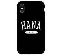 Custodia per iPhone X/XS Hana Camicia Stile Classico Hana Maui Hawaii HI
