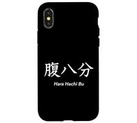 Custodia per iPhone X/XS Hara Hachi Bu: La regola giapponese dell'80%