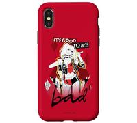 Custodia per iPhone X/XS Harley Quinn Good to be Bad Red