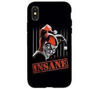 Custodia per iPhone X/XS Harley Quinn Insane