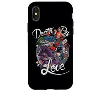 Custodia per iPhone X/XS Harley Quinn Joker Death By Love