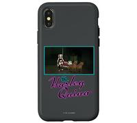 Custodia per iPhone X/XS Harley Quinn Pet Hyenas, Bud and Lou