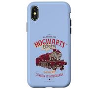 Custodia per iPhone X/XS Harry Potter Hogwarts Express London to Hogsmeade