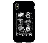 Custodia per iPhone X/XS Harry Potter Horcrux Symbols