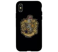 Custodia per iPhone X/XS Harry Potter Hufflepuff Knitted Patch Damaged