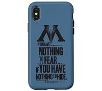 Custodia per iPhone X/XS Harry Potter Nothing To Fear Quote