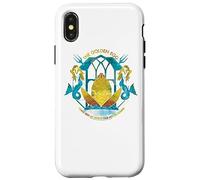 Custodia per iPhone X/XS Harry Potter The Golden Egg Mermaid Bath