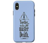 Custodia per iPhone X/XS Harry Potter Together They Make One Master of Death