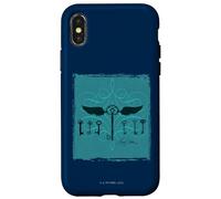 Custodia per iPhone X/XS Harry Potter Winged Keys Guarding the Stone