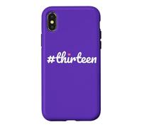 Custodia per iPhone X/XS Hashtag Tredici 13° Compleanno Design Girls