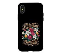 Custodia per iPhone X/XS He Has Made Everything Beautiful In Its Time -