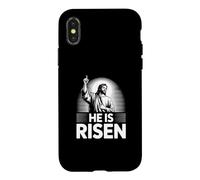 Custodia per iPhone X/XS He Is Risen