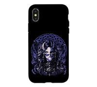 Custodia per iPhone X/XS Hel Bubblegum Mitologia Norrena Dea Gotica Baddie