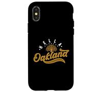 Custodia per iPhone X/XS Hella Oakland per California Slang e Norcal