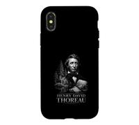 Custodia per iPhone X/XS Henry David Thoreau Walden Trascendentalismo