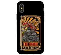 Custodia per iPhone X/XS Hermit Crab, The Hermit Retro Vintage Hermit Crab Tarot Pun