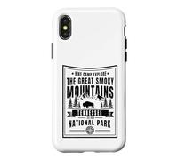 Custodia per iPhone X/XS Hike Camp Esplora le Great Smoky Mountains Tennessee