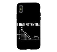 Custodia per iPhone X/XS Ho avuto Potenziale Fisica Formula Energia Scienza Umorismo Nerd