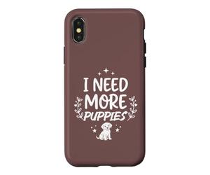Custodia per iPhone X/XS Ho bisogno di più cuccioli