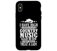 Custodia per iPhone X/XS Ho standard elevati perché Country Music
