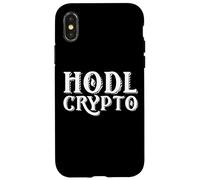 Custodia per iPhone X/XS HODL CRYPTO Migliore strategia di investimento in criptovaluta Bitcoin