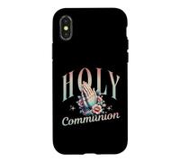 Custodia per iPhone X/XS Holy Communion Womens First Communion