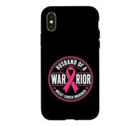 Custodia per iPhone X/XS Husband Of A Warrior Breast Cancer Awareness