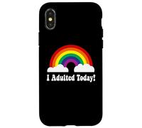 Custodia per iPhone X/XS I adulted Today