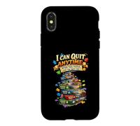 Custodia per iPhone X/XS I Can Quit Anytime Puzzler Puzzle Shirt