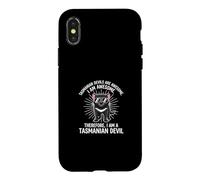 Custodia per iPhone X/XS I diavoli della Tasmania sono fantastici