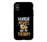 Custodia per iPhone X/XS I film horror sono il mio film horror Therapy